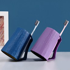 공중부양 위생적 편리한 칫솔컵 거꾸로 양치컵 물빠짐 거치대, 공중부양 위생적 편리한 칫솔컵 거꾸로 양치컵 물빠짐 거