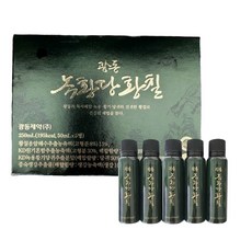 광동 녹황당 황칠 황기 녹용 당귀 5병, 5개, 50ml