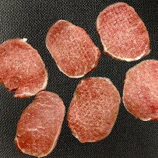 한돈 국내산 돼지 등심 돈까스용 맥적 산적 / 연육처리 칼집 돈등심 1등급 이상, 1kg, 1개