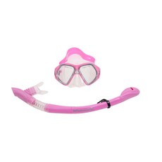 아티나 주니어 분리형 스노클세트 스노클링 ASS-J182, 핑크