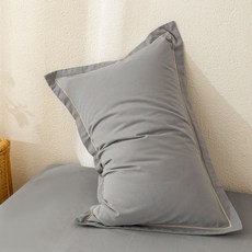 大體型專用高枕 100%純棉 20cm高 48*74cm 專為肩寬/高壯/胖子設計, 1個, 【單枕套】50*80CM全棉枕套單只裝 【枕芯高度高 標準枕套套不上】