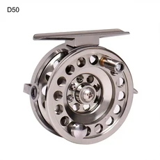 D50D60 알루미늄 얼음 낚시 릴 오른손 V 자형 휠 겨울 비 1:1, 01 D50
