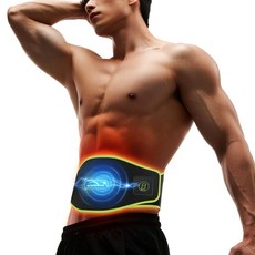 밸런스파워 겨울 허리배온열 마사지기 EMS 다이어트 뱃살빼는 뱃살자극 맛사지기, 뱃살강타
