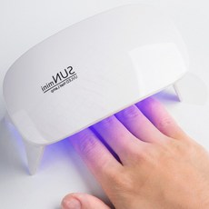 UV 레진 경화기 램프 아트 공예 네일 건조 타이머 휴대용 DIY, 1개, 상세페이지 참조