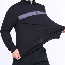 미루나무 제이크 남성 봄 여름 골지 스판티셔츠 등산복 작업복