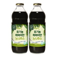 NFC 유기농 하와이안 노니 주스 1000ml, 1L, 2개