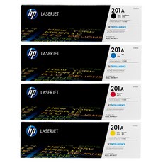 HP 201A 一組四色 原廠碳粉匣 (CF400A CF401A CF402A CF403A) 贈100元7-11禮券, 1個