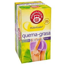 POMPADOUR 폼파두르 허브티, 팻 버너 멀티 인퓨전 티 20티백, 1개, 1개입