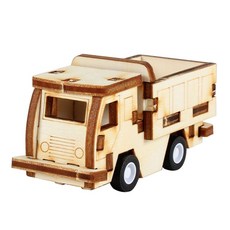 트럭 아기 목재 영공방 입체퍼즐 달려라 20148PC 1(PC), 1개