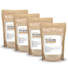 독일산 슈퍼 푸드 맥주 효모 분말, 500g, 4개