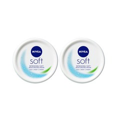 니베아 소프트 리프레싱 모이스처라이징 크림, 200ml, 2개