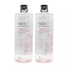 더페이스샵 미감수 브라이트 클렌징워터 500ml&500ml, 2개, 500ml