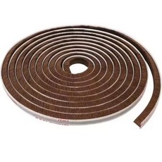 날씨 더미 새로운 먼지 방음 5/10M 홈 WEATHERSTRIP 방풍 테이프 창 스트리핑 씰링 스트립 도어, 7x12mm, 5 메터, Brown