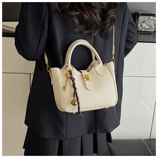 수지네작업실 키팬던트버킷백 가죽가방DIY 국내 배송 만들기 직접 만드는 공예 만들기 패키지, 키팬던트버킷백 아이보리, 1개