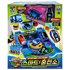 아이코닉스-레스큐 타요 스마트 충전소, 혼합색상, 1개