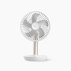 LUMENA FAN STAND 3Z USB桌上型擺頭隨行風扇【露營狼】【露營生活好物網】, STAND 3Z N9-FAN, 雪白