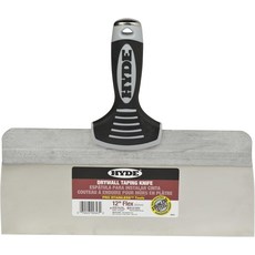 하이드 툴 09343 12인치 프로 스테인리스 스틸 테이핑 나이프 뒷면 압출 파란색, 1