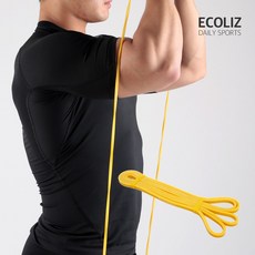 에코리즈 스트롱 풀업 밴드, 옐로우, 1개