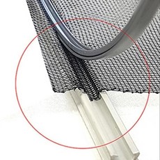 방충망 모기장 1.2M 쫄대오목볼록한쌍 낱개, 단품_방충망 모기장 1.2M 쫄대(오목볼록한쌍) 낱개판