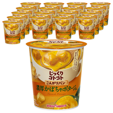 포카삿포로 짓쿠리코토코토 노릇노릇한 빵 진한 단호박 포타주 컵, 29.5g, 18개