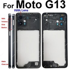 중간 프레임 커버 베젤 렌즈 교체 수리 부품, 1개, 4. G13 Charcoal-Lens