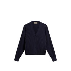 울리치 V넥 골지 가디건