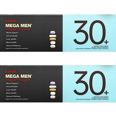 GNC 메가 맨 비타팩 프로그램 30+, 2개, 30정