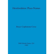 (영문도서)Herefordshire Place Names Paperback, British Archaeological Repo..., English, 9780860546887