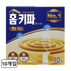홈키파 디 모기향, 130g, 10개