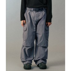 매장정품 무신사스탠다드 MUSINSA STANDARD KIDS 시티 레저 NP 와이드 벨티드 밴딩 카고 팬츠 [그레이] MKEPCXK01-GR 528774
