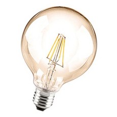 OSRAM 歐司朗 6.5W 1906 G95 LED 復古燈絲燈泡 E27 黃光 2700K 可調光, 1套, 黃色的