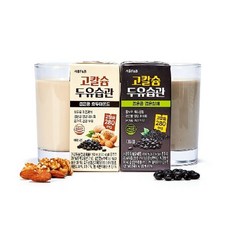 고칼슘 두유습관 검은콩 호두아몬드+검은콩검은참깨, 96개, 190ml