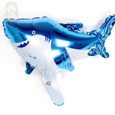 상어 풍선 호일 95x55cm 이벤트헬륨풍선 파티풍선 풍선데코 축제풍선, 헬륨풍선-상어, 헬륨풍선-상어, 1개