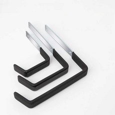 벽걸이 스케이트보드 거치대 농기구 걸이 홀더 파이프 수납 고리, 1개