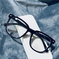 復古日系黑框超大眼鏡框 男女同款 方形顯瘦素顏眼鏡架 臺灣出貨