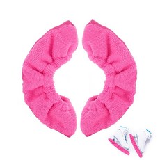 스케이트 소커 컬러 털날집 블레이드 커버 날집 띠 아대 방수 N-0013, 02.핑크, 1개