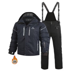 EVIL WOLF (france) 스키복 방수세트 보드자켓 보드 바지 세트 방풍 스포츠상하세트