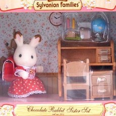 실바니안 5016 쵸콜릿토끼소녀책상 어린이날선물, 1개