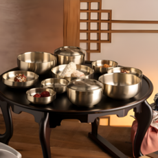 안성도자기 엔뚜마노 티타늄 2인 반상기세트 12p, 반상기 12p, 1개