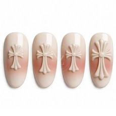 3D 십자가 네일몰드 (4구) M-39