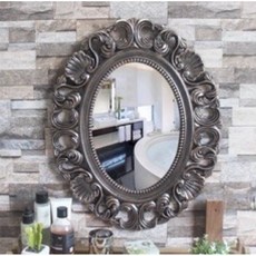 法式鄉村風玄關掛鏡 - 設計師民宿裝潢參考