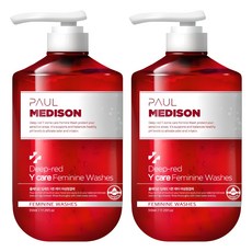 PAUL MEDISON Deep-red女性弱酸性溫和私密潔淨露, 510ml, 2瓶