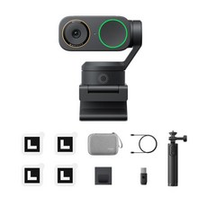 Insta360 Link 2 Pro 4K PTZ AI HDR Zoom Teams Twitch 웹캠 웹캠 11.3인치 센서 저조도