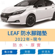 LEAF 防水腳踏墊 2022年~現今, 灰,司機單片, 1個