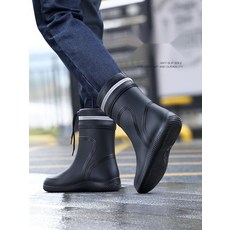 남자 방수 레인부츠 남성 겨울 장화 방수 신발