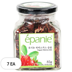 에빠니 유기농 차 7종 병, 85g, 7개, 1개입