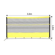 테니스네트 리바운드 벽치기 연습 리턴볼 훈련 트레이닝 접이식 조립식, 3.6mx1.8m, 1개, 3.6mx1.8m