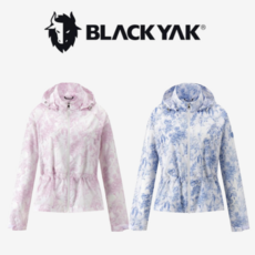 블랙야크 여성 플라워 패턴 자켓 여름 바람막이 1BYJKMV508
