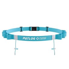 PATLOG 號碼布運動腰帶 越野跑步 健身 戶外 徒步, 1個, 淺藍, 淺藍