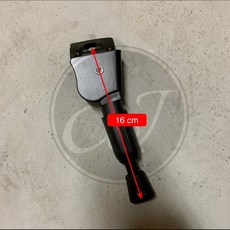 CJ Ebike 摺疊車腳踏車側柱腳撐邊撐 (12吋/14吋/16吋) - 穩固耐用，安裝簡便, 1個, 12inc